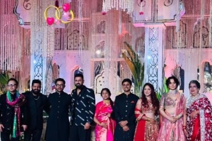 Ira Khan Nupur Shikhare Wedding Reception Kangana Ranaut Poses With Couple Recite Jai Shree Ram At The Event