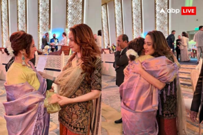 Ira Khan-Nupur Shikhare Reception: Divya Dutta met her old friend Madhuri Dixit at Ira-Nupur's reception, the actress shared inside pictures.