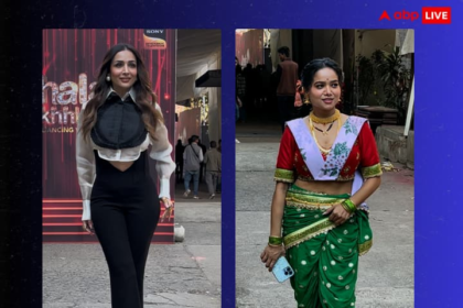 Pics: Malaika Arora arrived at the shoot of 'Jhalak Dikhhlaja 11' as a boss lady, Manisha Rani stole the show in Marathi look, see photos