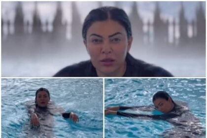 Sushmita Sen Jump In Hot Pool Amids Minus 1 Degree Celcius Watch Video