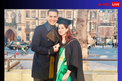 Twinkle Khanna Graduated At The Age Of 50 Actor Akshay Kumar Shared Post To Wish His Wife |  When Twinkle Khanna graduated at the age of 50, husband Akshay Kumar was happy, shared the post and wrote