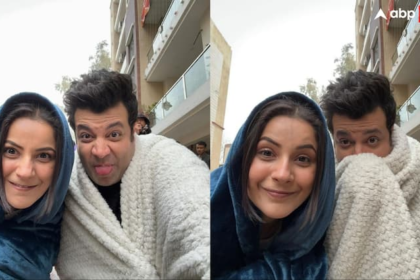 Varun Sharma started shooting for the film 'Sub First Class' with Shehnaaz Gill, you will not stop laughing after seeing such pictures shared from the set.