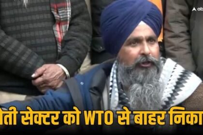 Farmers Protest Sarwan Singh Pandher calls Burn the ashes of WTO and corporate houses.  Farmers Protest: Farmers stand firm on Shambhu and Khanauri border even on 13th day, Sarwan Singh Pandher said
