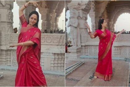 Hema Malini will perform in the raag seva of Ram temple in Ayodhya shared pics