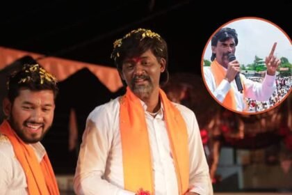 Manoj Jarange Biopic Marathi Movie Sangharshayoddha Shooting Complete at Jalna Antarwali sarati Maratha Reservation Protest know Entertainment Marathi Film Maharashtra Latest Update Marathi News