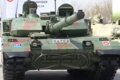 Pakistan Military unveils Aircraft and Rocket Pakistan Day Parade India Pakistan Relations Haider Battle Tank
