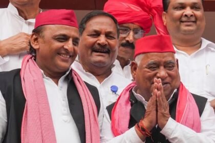 BJP target Samajwadi party akhilesh yadav for calling  mp Awadhesh Prasad raja Ayodhya अवधेश प्रसाद को