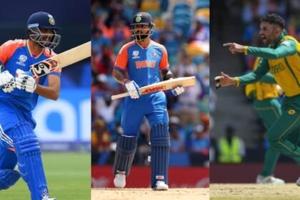 India Set Target Of 177 Runs Against South Africa IND vs SA Final Inning Report T20 World Cup 2024 IND vs SA Final 1st Innings Highlights: 34 पर गिरे 3 विकेट, फिर कोहली-अक्षर का कमाल, दक्षिण अफ्रीका के सामने 177 रनों का लक्ष्य