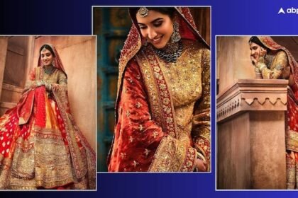 Anant's bride Radhika looked like the fourteenth moon at her farewell, Ambani family's younger daughter-in-law showed royal style wearing a red suit made of gold threads