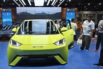 EU countries impose tariffs of up to 38% on electric cars made in China