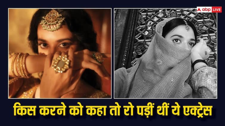 Heeramandi actress Shruti Sharma rule about no intimate scenes cried when asked to kiss on screen ऑनस्क्रीन किस करने से पहले रो पड़ीं थीं ये एक्ट्रेस, इंटीमेट सीन ना करने से गंवाए कई शो, फिर स्टार किड पर भारी पड़ी ये हसीना!