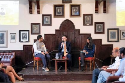 raghav chadha discussed various things at the Cambridge India Conference